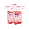 1 Set 2 pachete scutece-chiloţel Huggies pentru fetiţă 3 (7-11 kg), 2x58 buc.