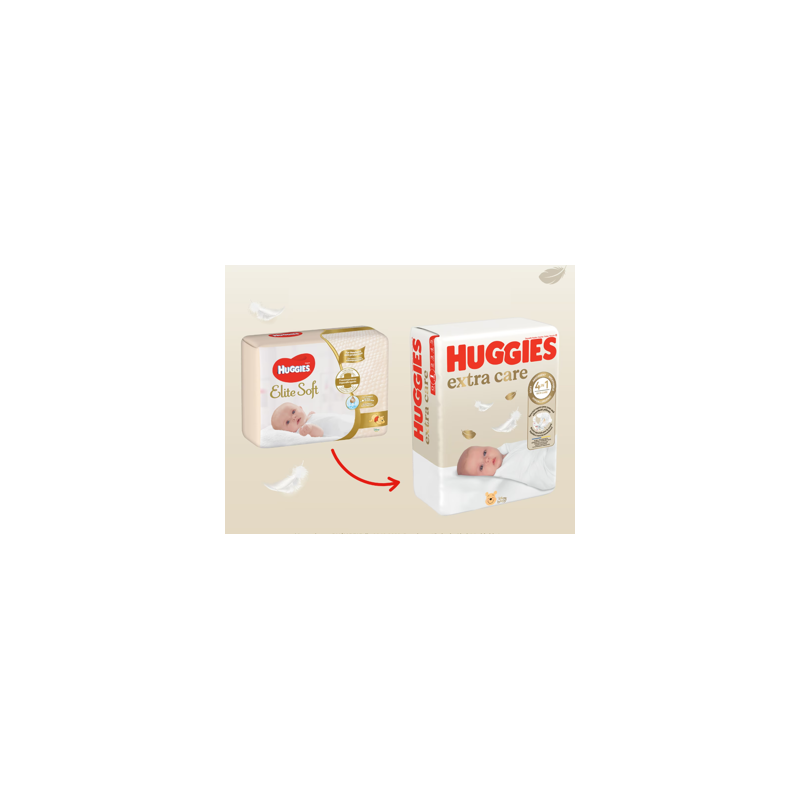Scutece Huggies Elite Soft 3 BOX (5-9 kg), 2x72 buc.