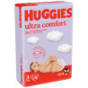 Scutece unisex Huggies Ultra Comfort Mega 3 (5-9 kg), 78 buc