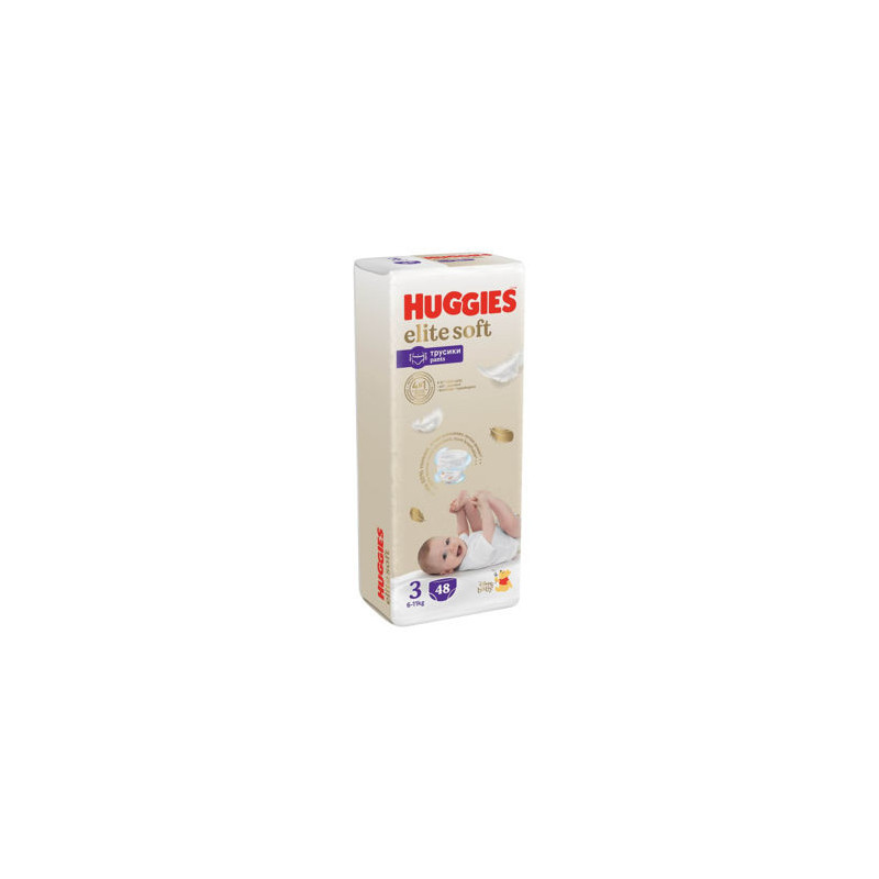 Scutece-chiloţel Huggies Elite Soft Mega 3 (6-11 kg), 48 buc