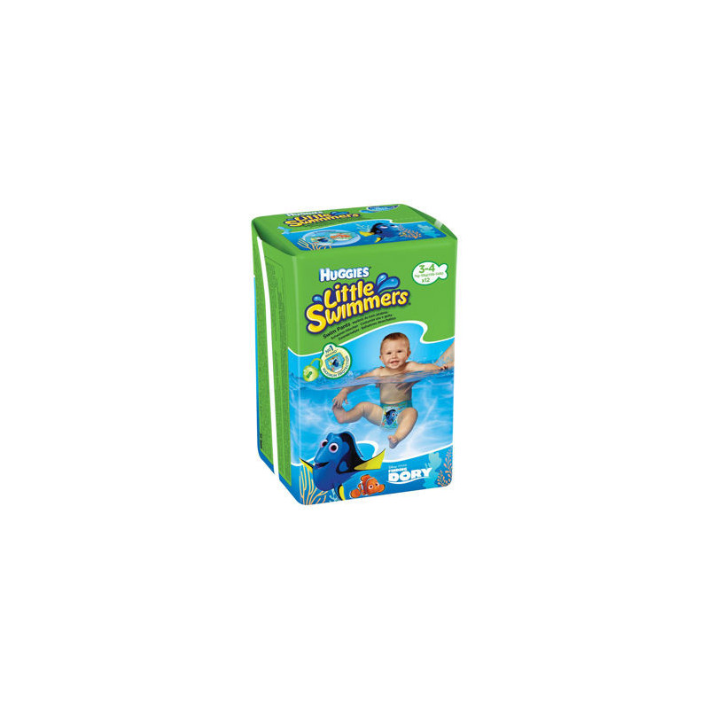 Scutece-chiloţel pentru apă Huggies Little Swimmers nr. 3-4 (7-15 kg), 12 buc.