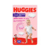 Scutece-chiloţel pentru fetiță Huggies Jumbo 5 (12-17 kg), 34 buc