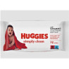 Șervețele umede pentru copii Huggies Simply Clean, 72 buc