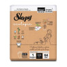 SCUTECE SLEEPY ECOLOGIC DOUBLE MARIME 1 NEWBORN , 2-5KG, 64 BUCATI