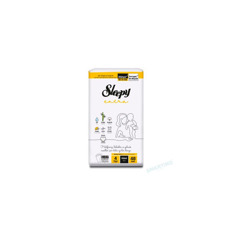 CHILOTEL SLEEPY EXTRA DAILY ACTIVITY 4 MAXI, 7-14KG, 48BUCATI