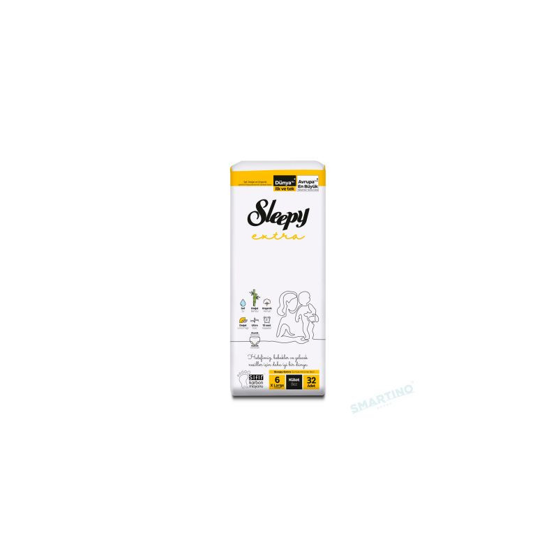 CHILOTEL SLEEPY EXTRA DAILY ACTIVITY 6 XLARGE, 15-25KG, 32BUCATI