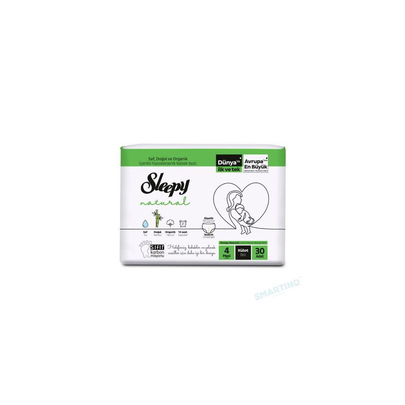 CHILOTEL SLEEPY NATURAL ULTRA SENSITIVE 4 MAXI, 7-14KG, 30 BUCATI