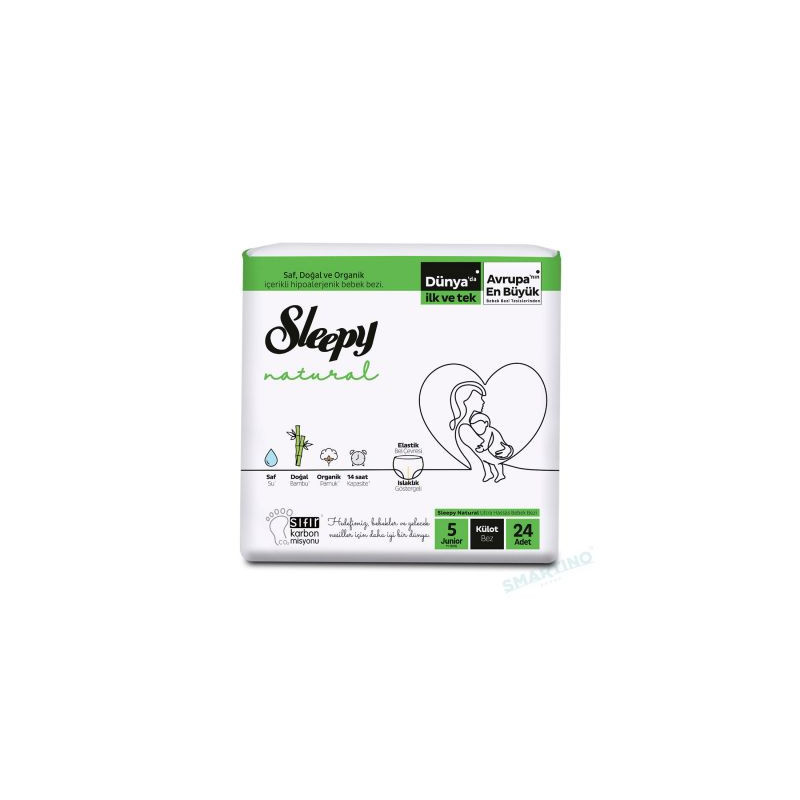 CHILOTEL SLEEPY NATURAL ULTRA SENSITIVE 5 JUNIOR , 11-18KG, 24 BUCATI