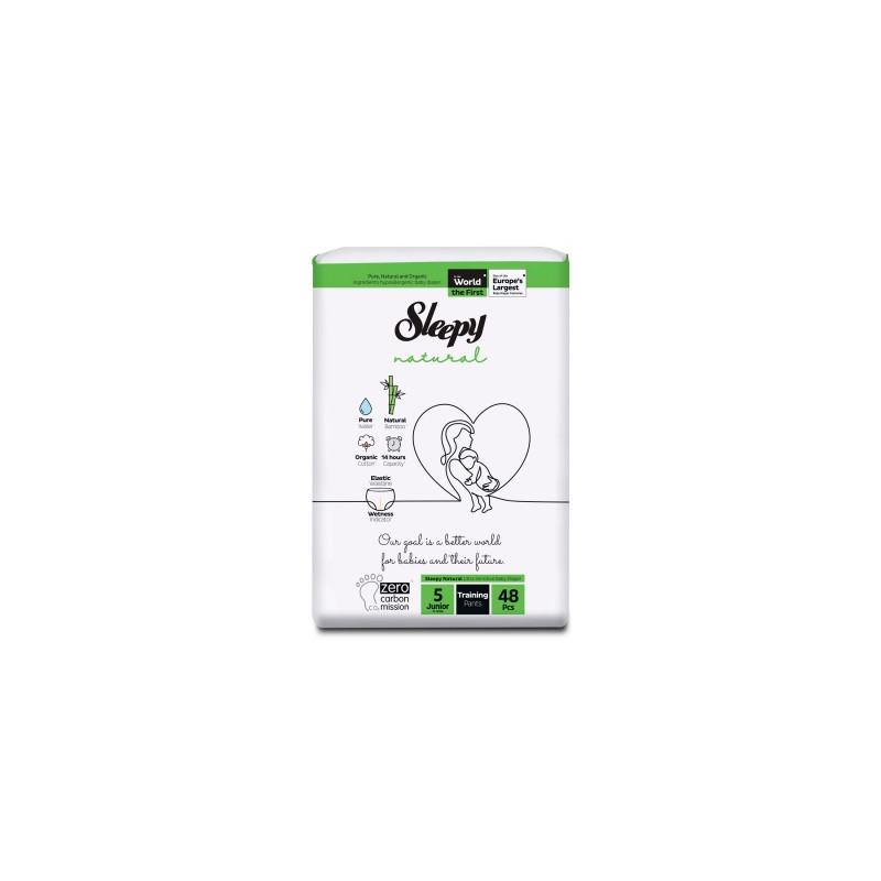 CHILOTEL SLEEPY NATURAL ULTRA SENSITIVE DOUBLE 5 JUNIOR , 11-18KG, 48 BUCATI