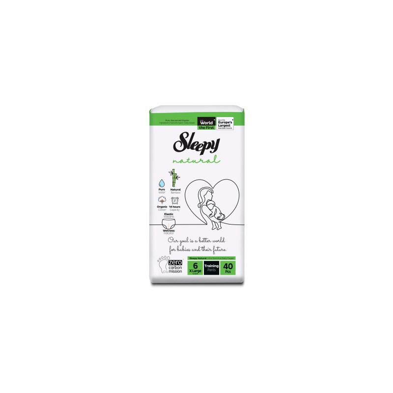 CHILOTEL SLEEPY NATURAL ULTRA SENSITIVE DOUBLE 6 XLARGE, 15-25KG, 40 BUCATI