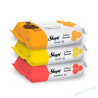 SET SERVETELE UMEDE SLEEPY 3X120 BUCATI, AROMA DE CITRUS ASORTI