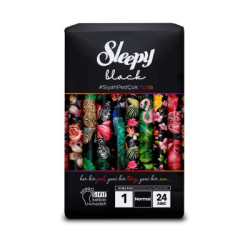 ABSORBANTE SLEEPY BLACK NORMAL