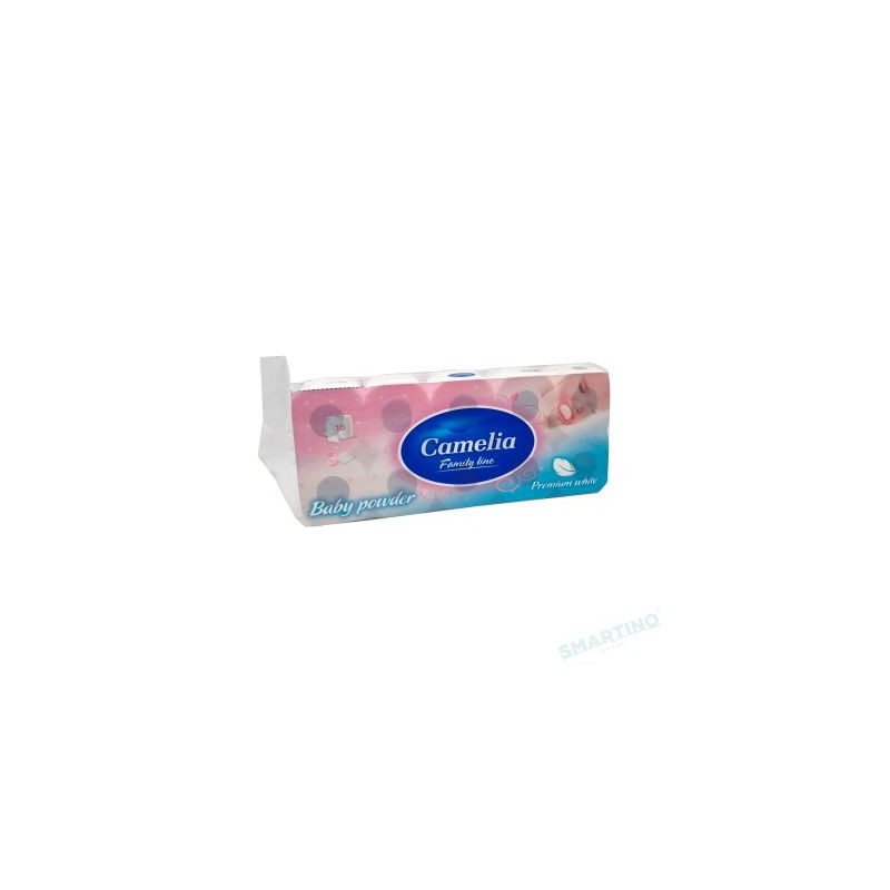HIRTIE IGIENICA CAMELIA 10 ROLE,3 STRATURI, 125 FOI