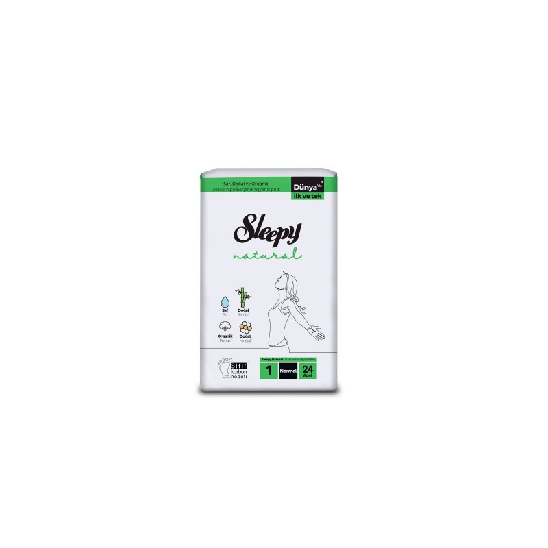 ABSORBANTE SLEEPY NATURAL NORMAL 5 PIC 24 BUC