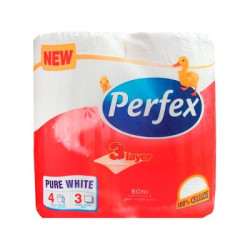 HIRTIE IGIENICA PERFEX 4...