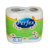 HIRTIE IGIENICA PERFEX 4 ROLE,3 STRATURI, 117 FOI
