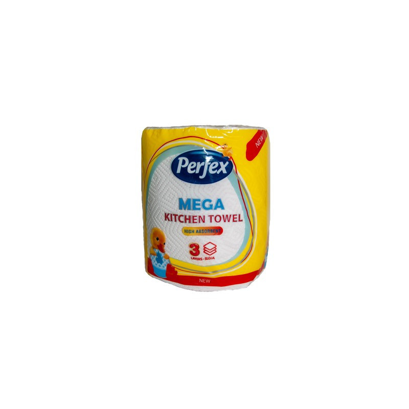 PROSOAPE DE BUCATARIE PERFEX MEGA 3 STR, 135 FOI, 31 M