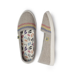 Espadrile In Brodate, Bej