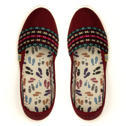Espadrile IA MANIA, Bordo
