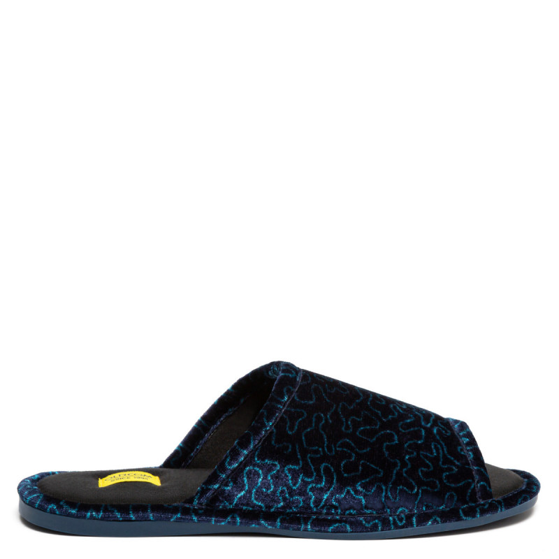Papuci de casă SUMMER Velour, Albastru