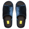 Papuci de casă SUMMER Velour, Albastru