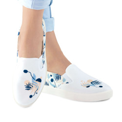 Slip-on BOSTON Brodat, Frunze Tropic