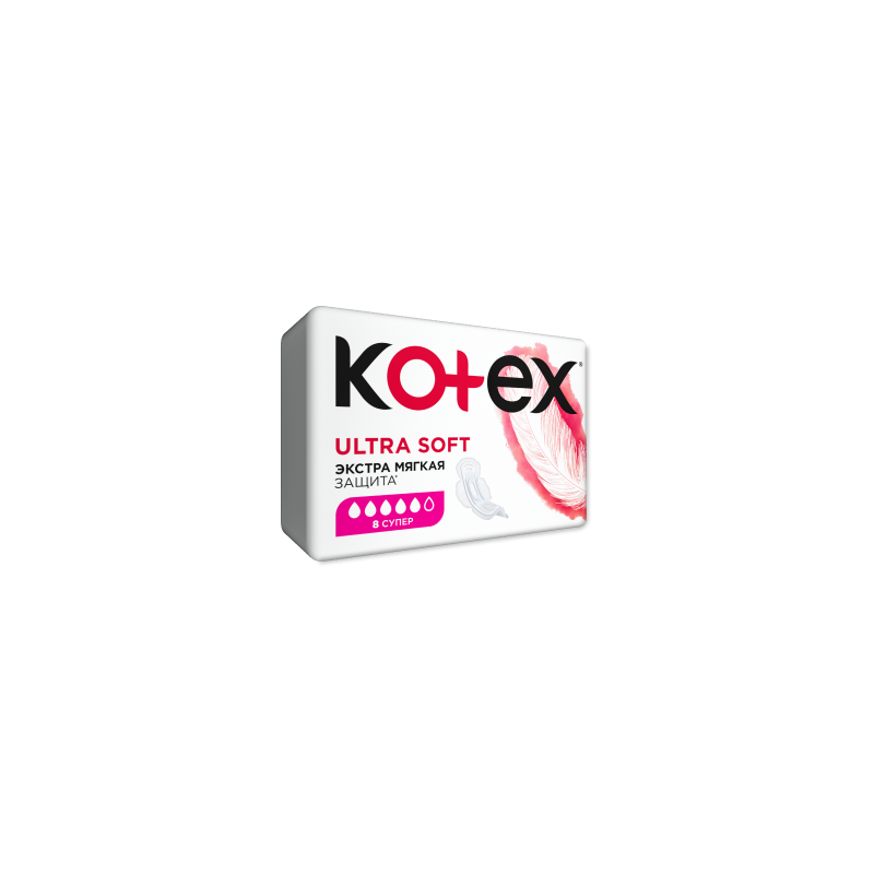 Absorbante igienice Kotex Ultra Soft Super, 8 buc.