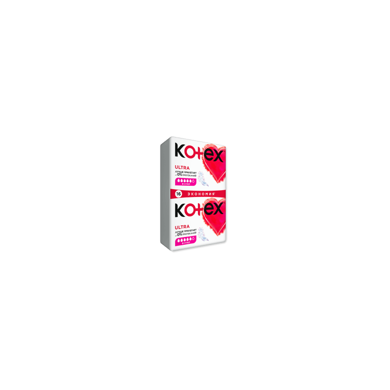 Absorbante zile critice Kotex Ultra Super Duo, 16 buc