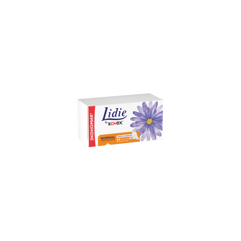 Absorbante zilnice Lidie by Kotex Deo, 50 buc.