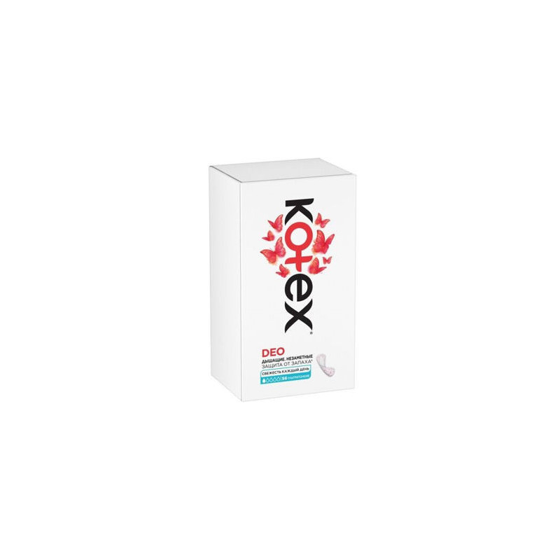 Absorbante pentru fiecare zi Kotex SuperSlim Deo, 56 buc