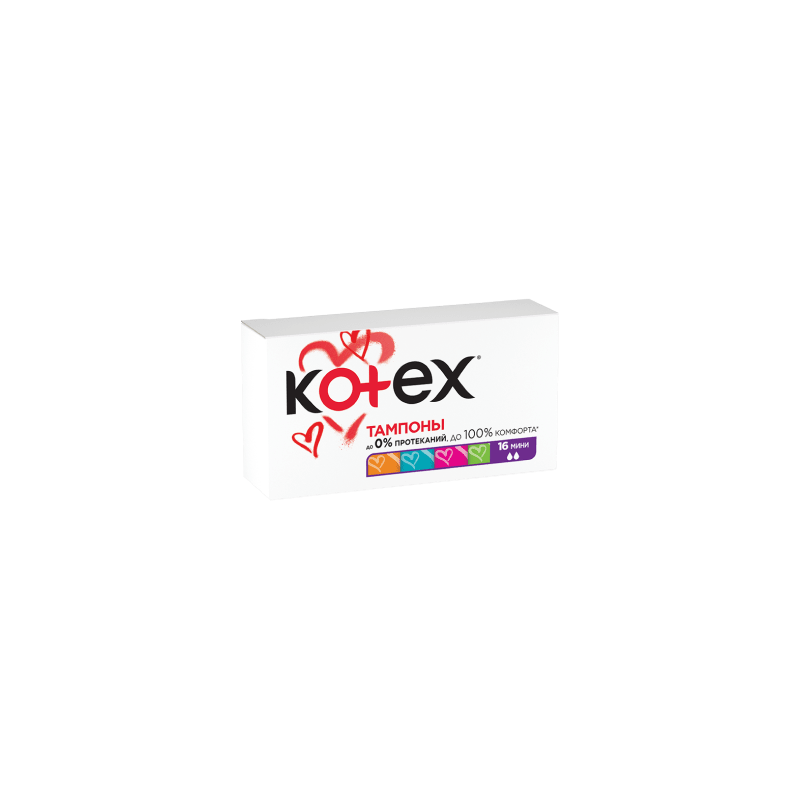 Tampoane igienice Kotex Mini 16 bucaţi