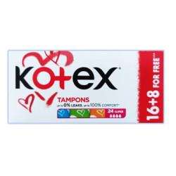 Tampoane igienice Kotex...